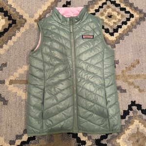 Vineyard Vines girls puffer vest M (10-12yo)